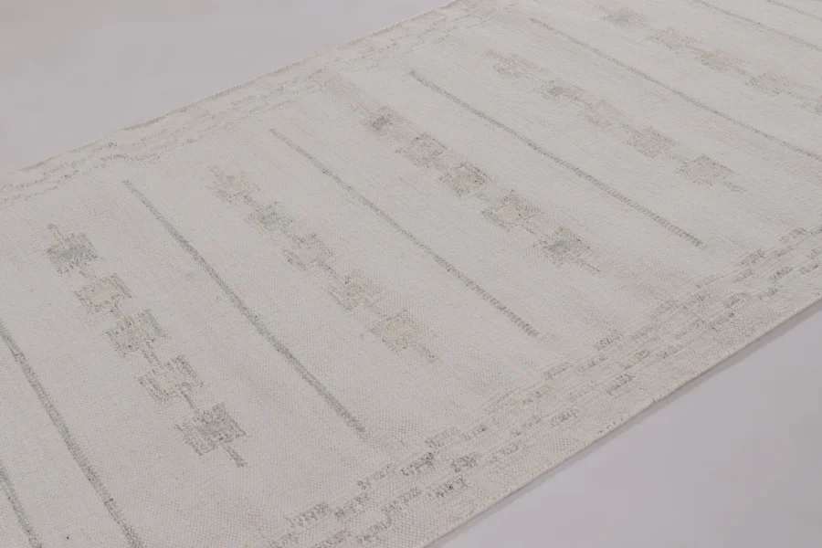 Scandinavian Geometric Flatweave Outdoor Rug