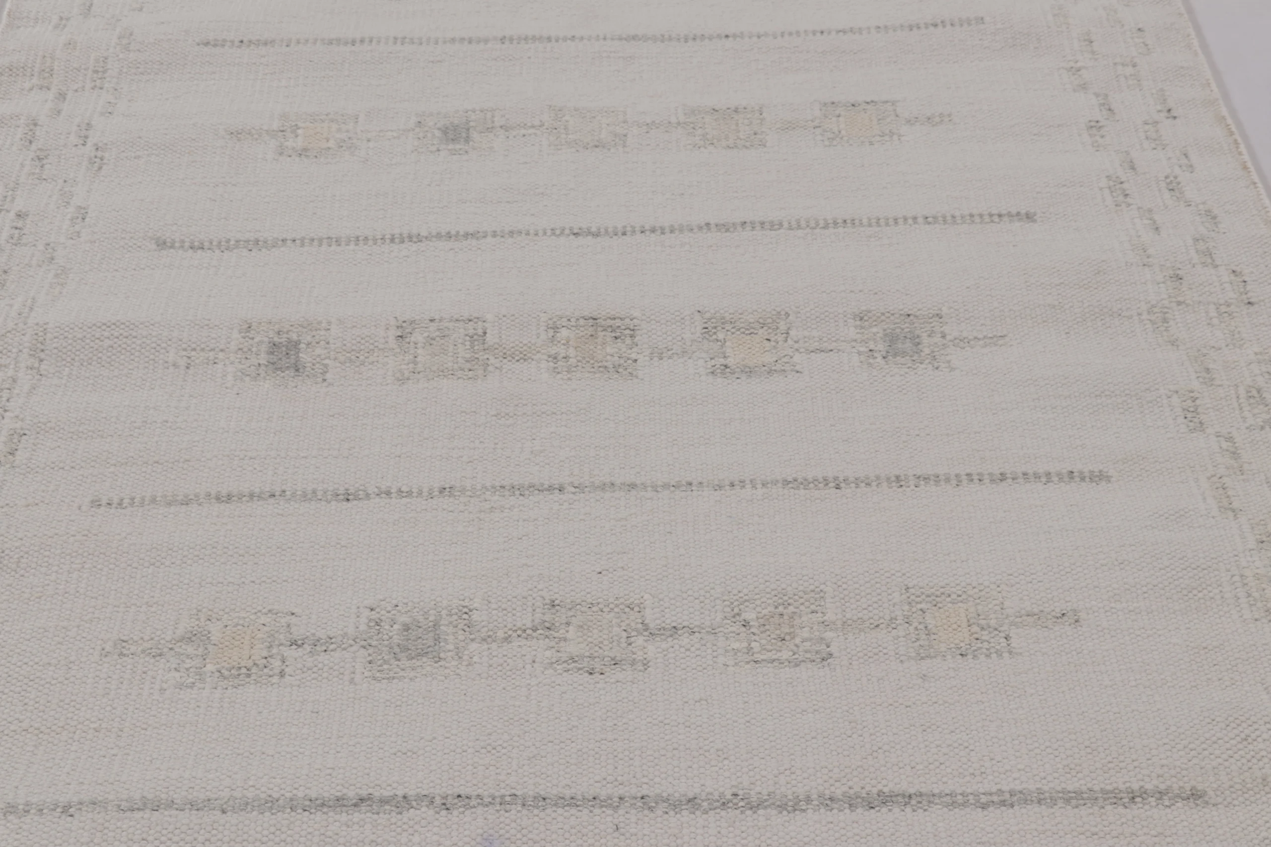 Scandinavian Geometric Flatweave Outdoor Rug