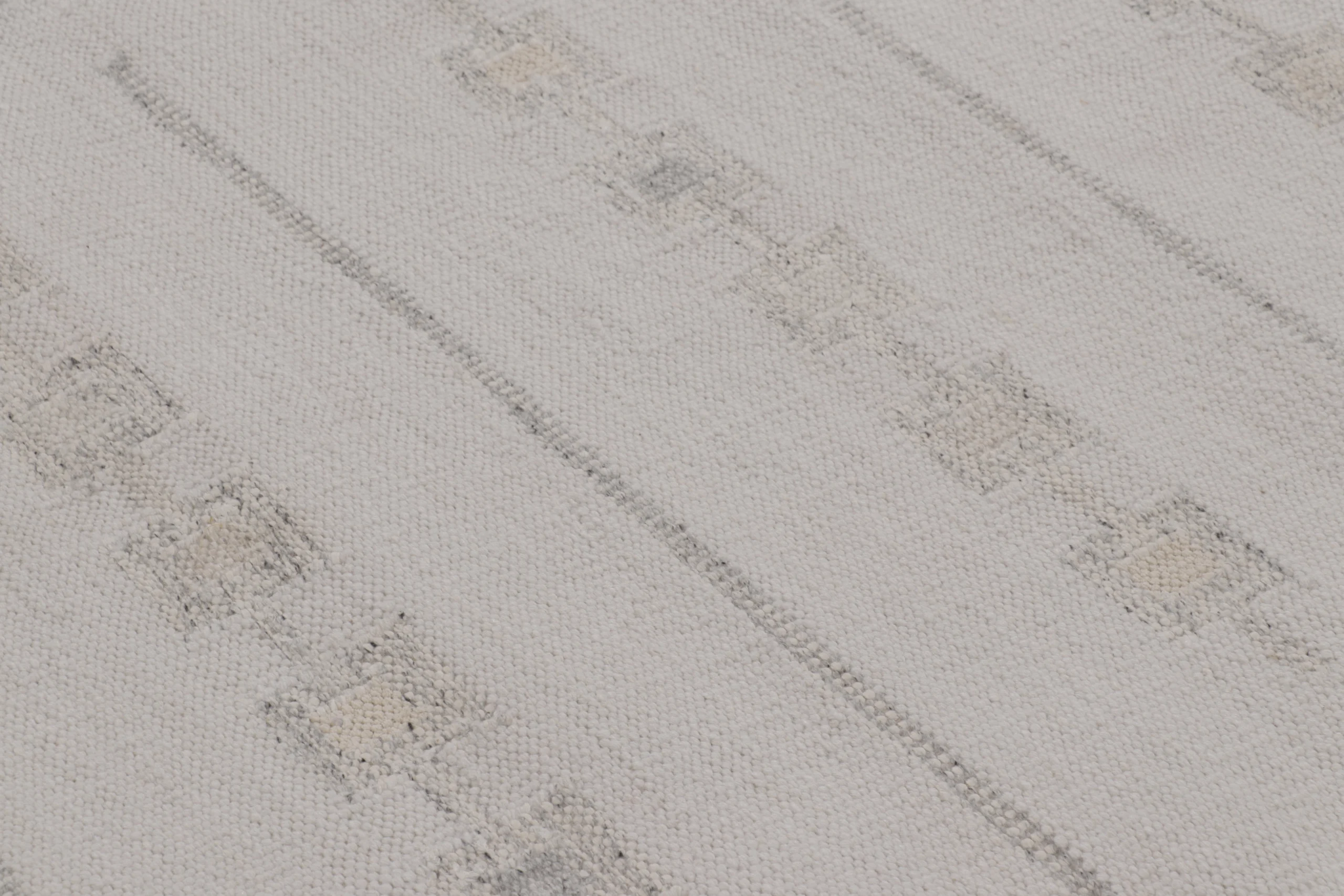 Scandinavian Geometric Flatweave Outdoor Rug