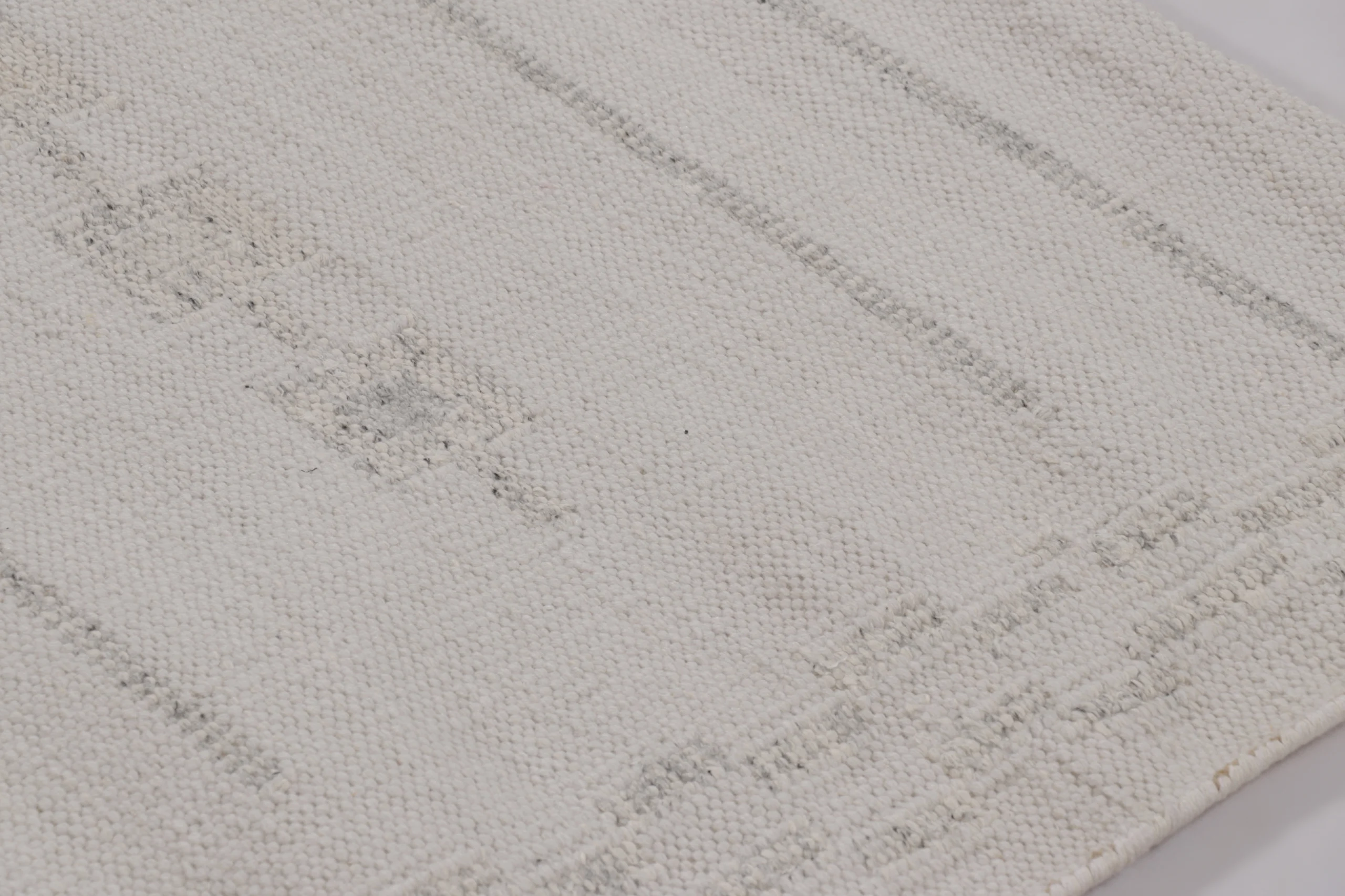 Scandinavian Geometric Flatweave Outdoor Rug