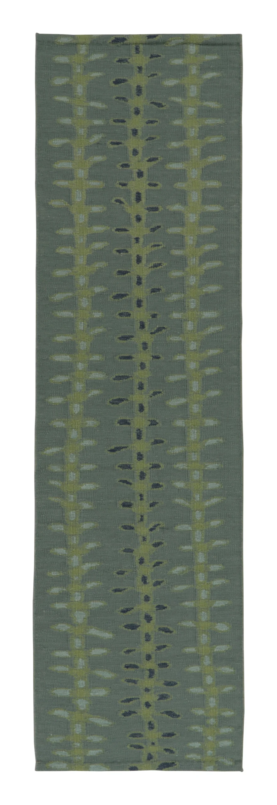 Scandinavian Geometric Flatweave Rug