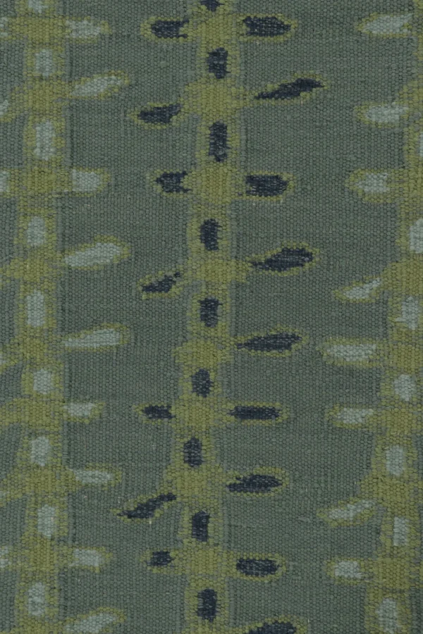 Scandinavian Geometric Flatweave Rug