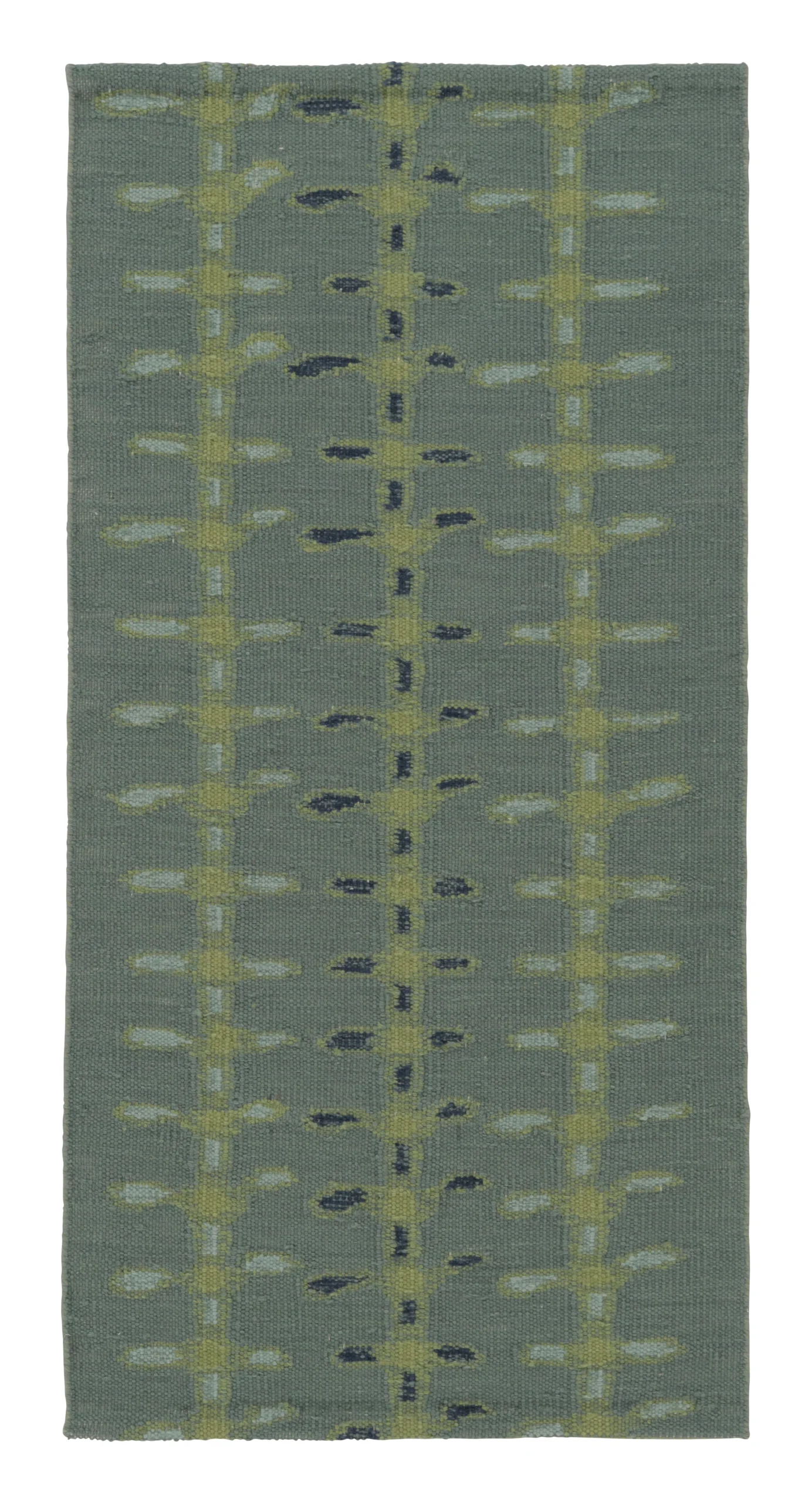Scandinavian Geometric Flatweave Rug