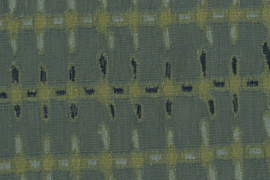 Scandinavian Geometric Flatweave Rug