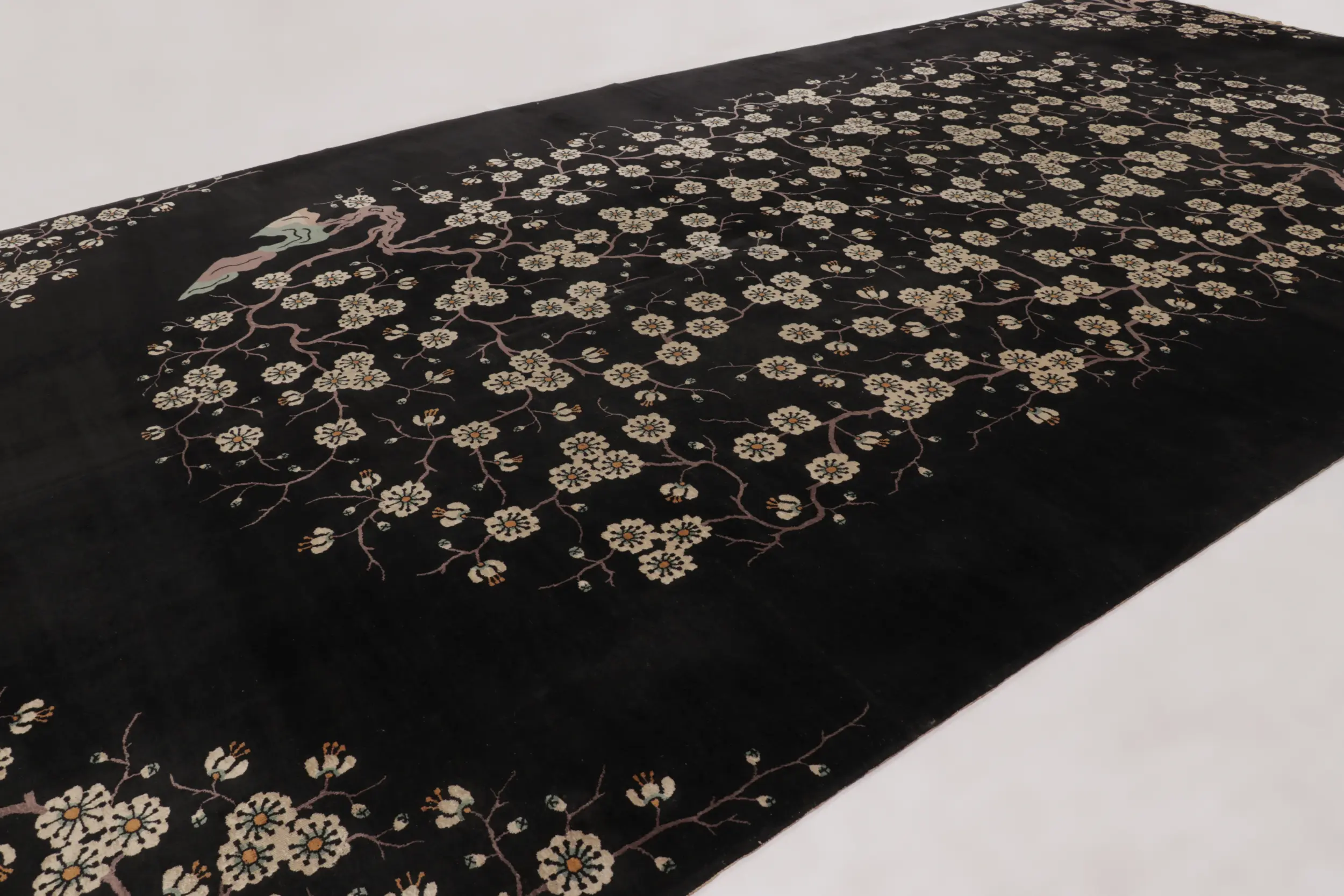 Antique Chinese Art Deco Rug