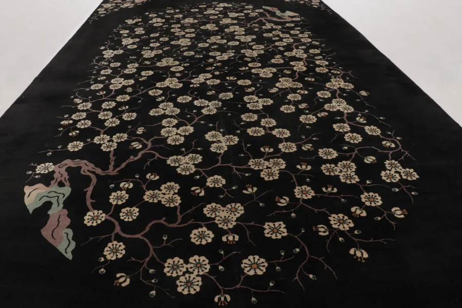 Antique Chinese Art Deco Rug