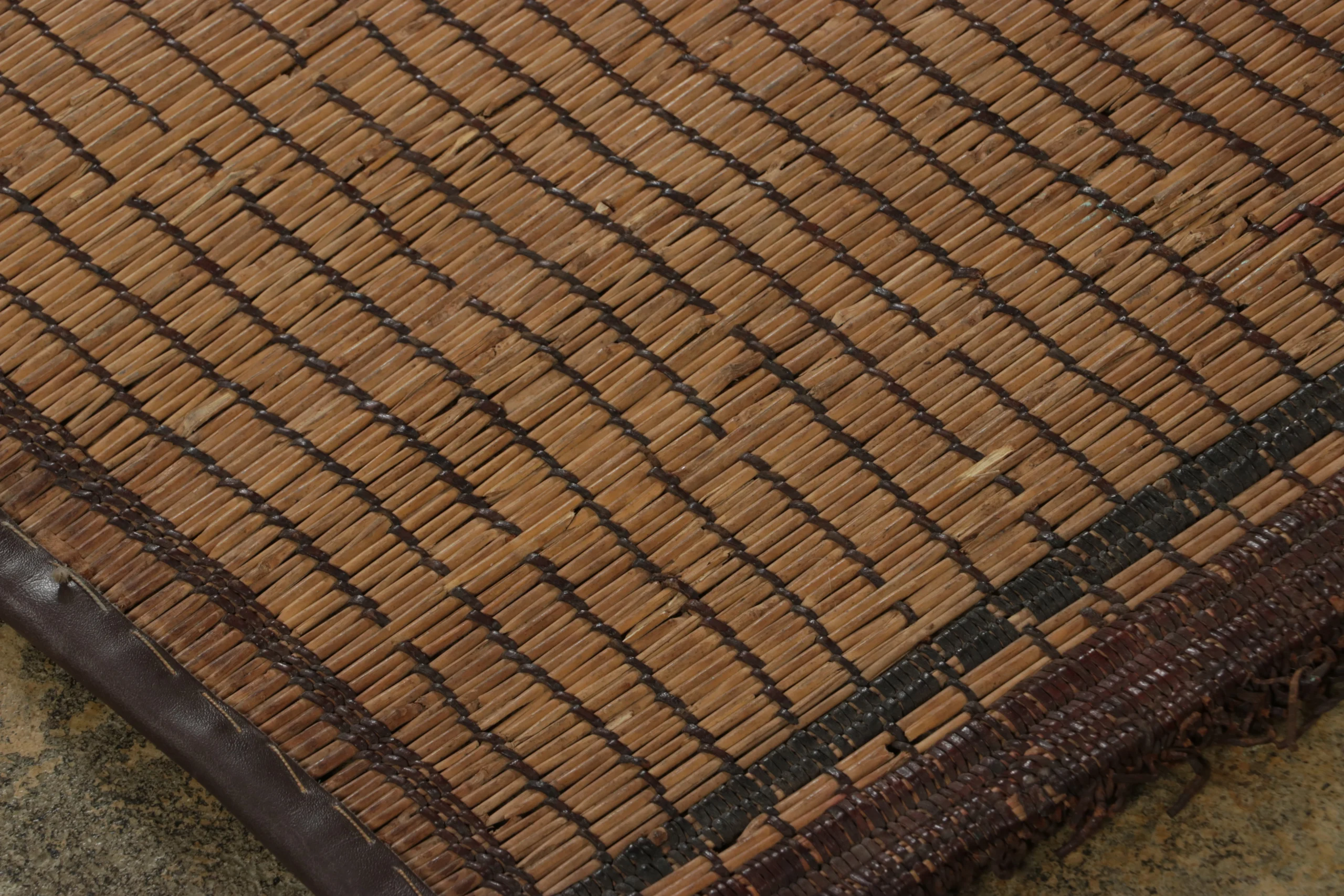 Vintage Moroccan Tuareg Mat Runner