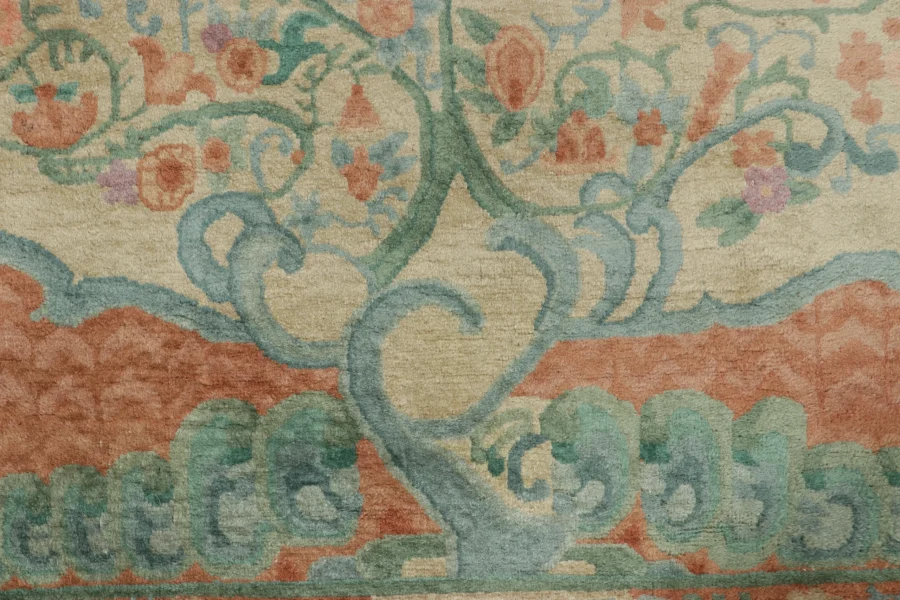 Antique Chinese ‘Tree of Life’ Rug