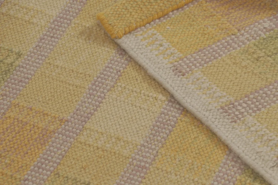 Scandinavian Geometric Flatweave Runner Rug