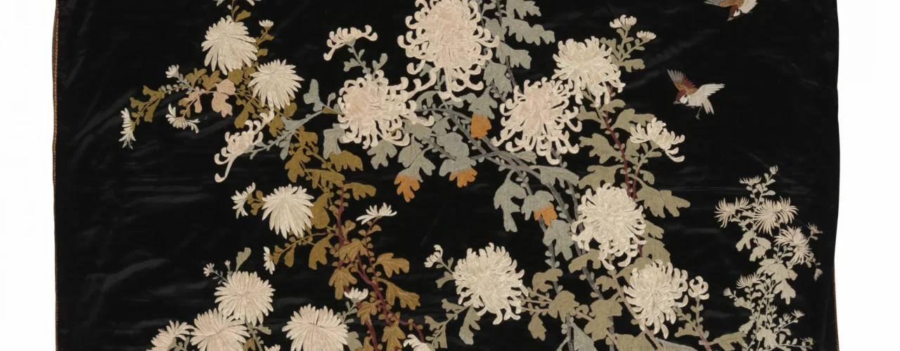 Antique Chinese Silk Textile