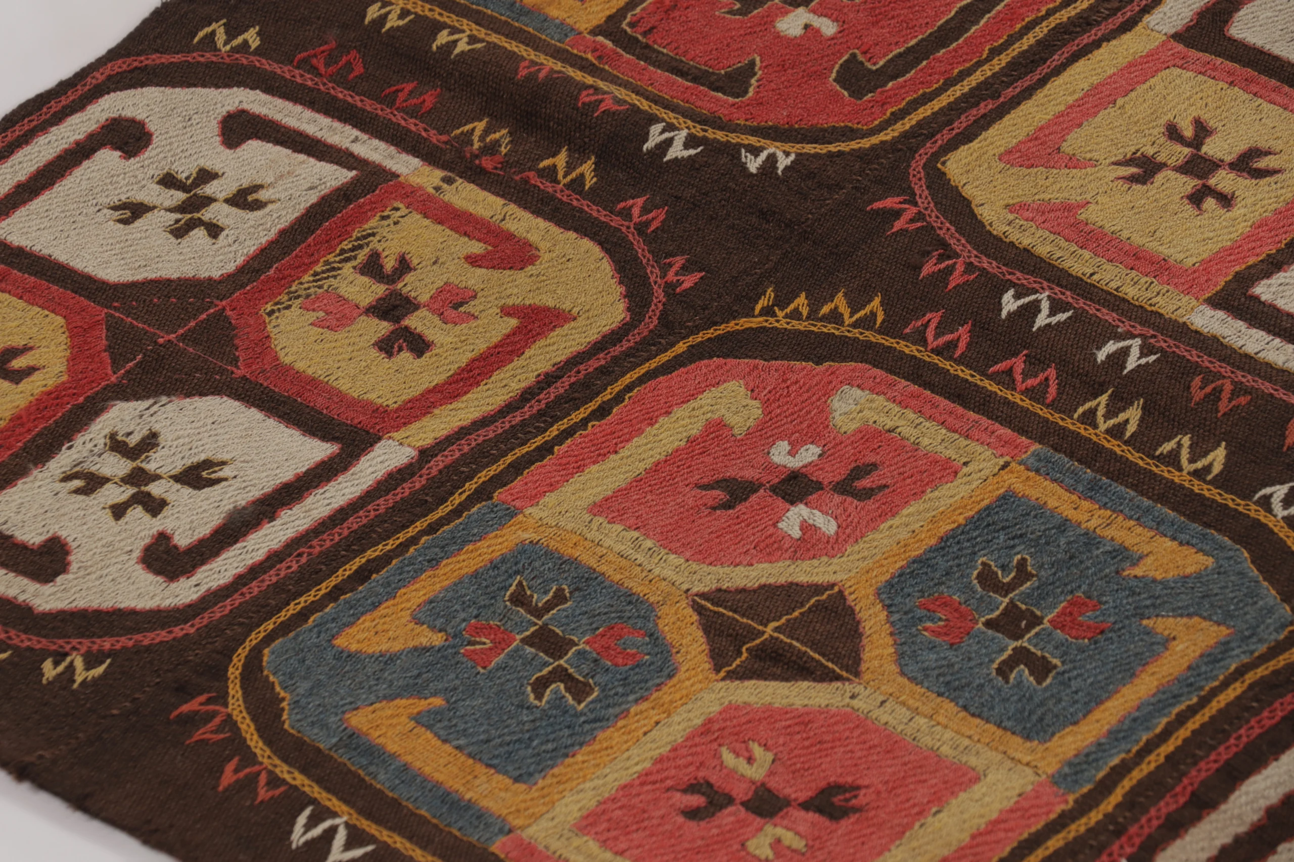 Antique Uzbek Embroidered Rug
