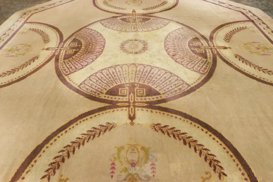 Antique French Art Deco Rug