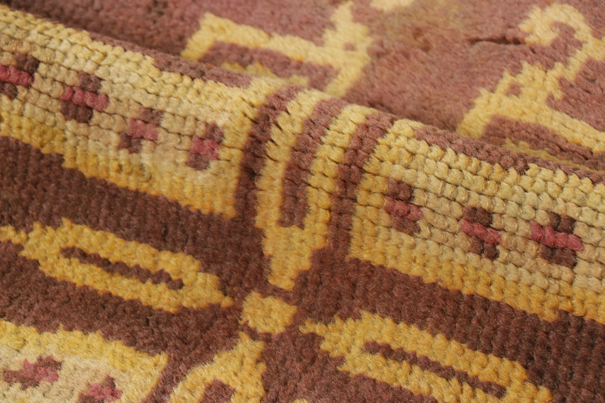 Antique French Art Deco Rug