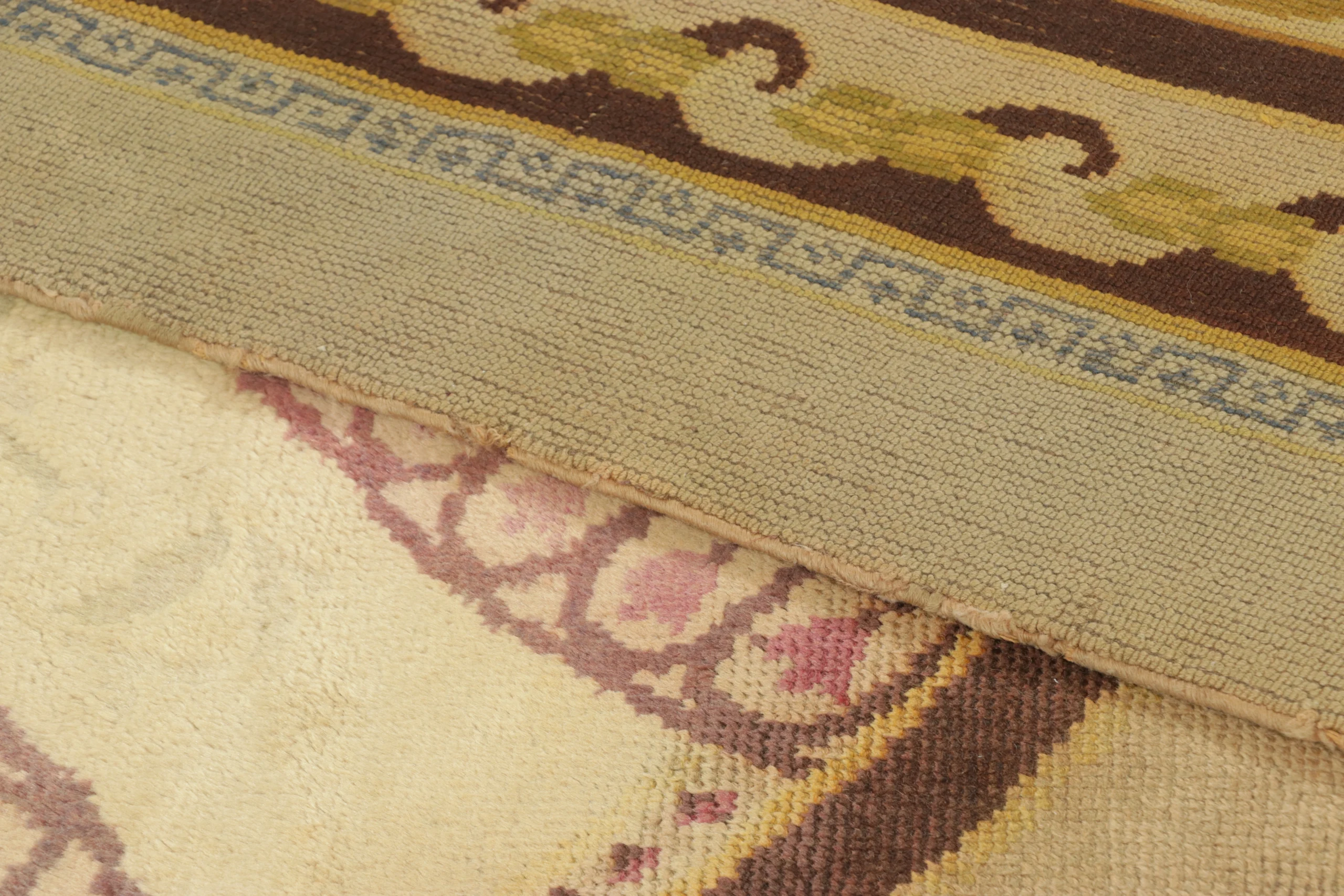 Antique French Art Deco Rug