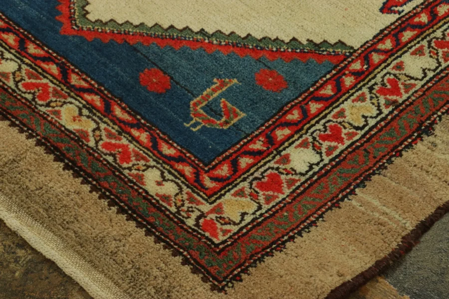 Antique Persian Serapi Rug