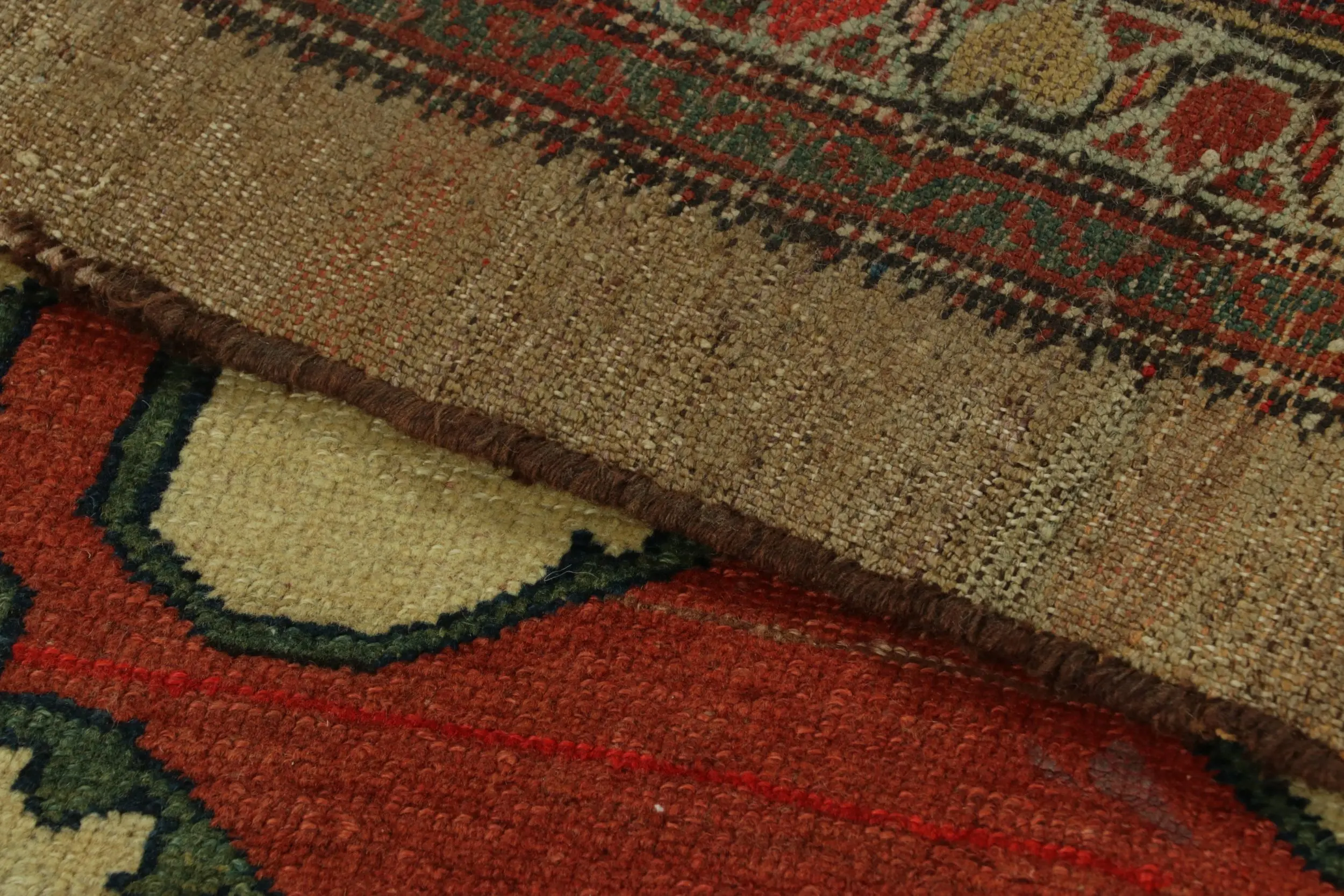 Antique Persian Serapi Rug