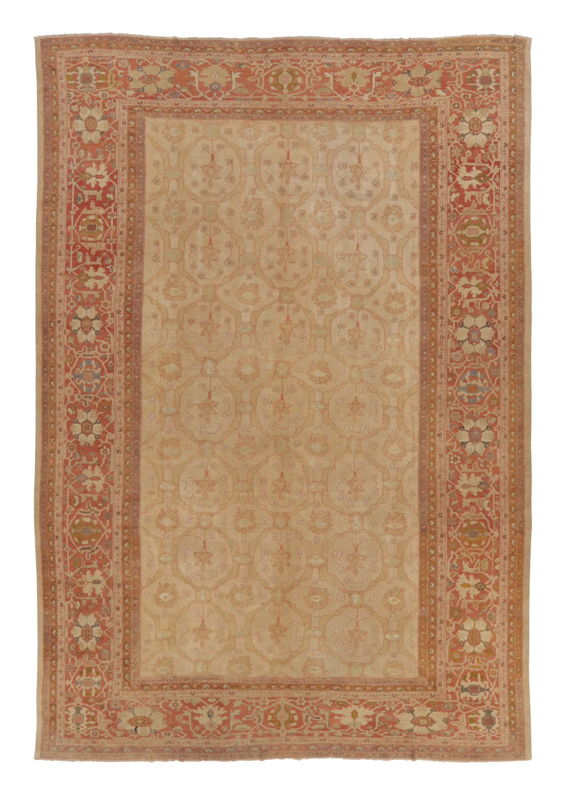 Oversized Antique Sultanabad Rug