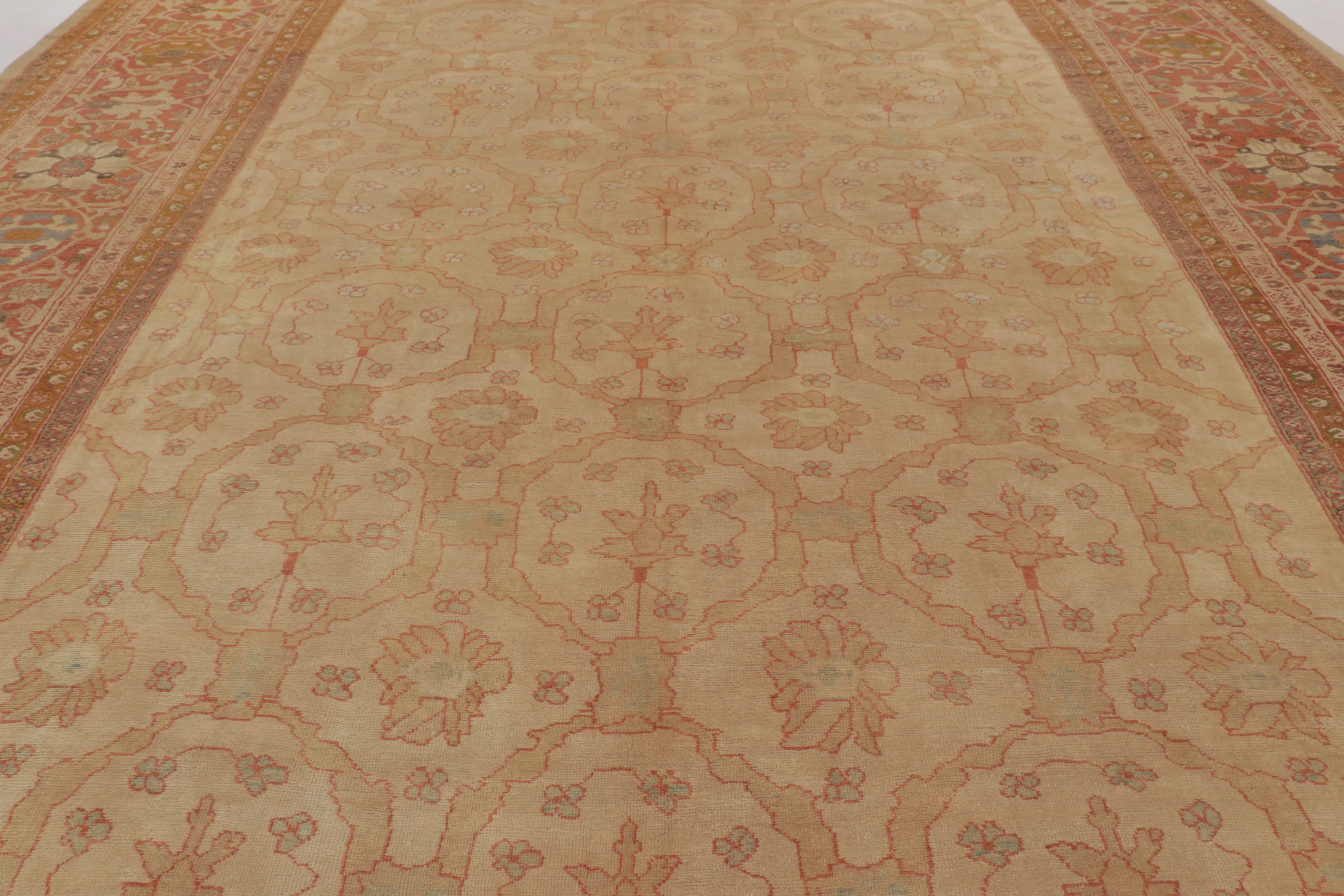 Oversized Antique Sultanabad Rug