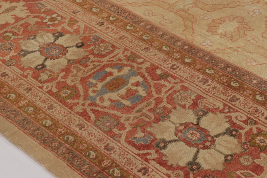 Oversized Antique Sultanabad Rug