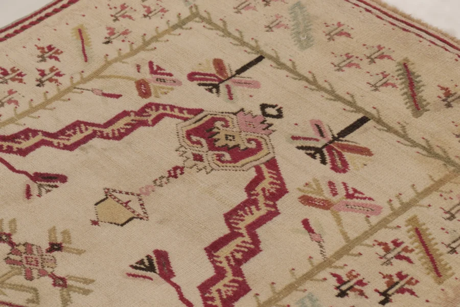 Antique Turkish Ghiordes Rug