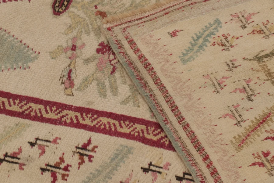 Antique Turkish Ghiordes Rug