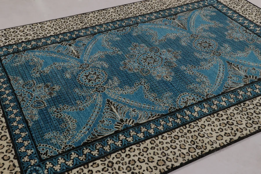 Modern Floral Rug