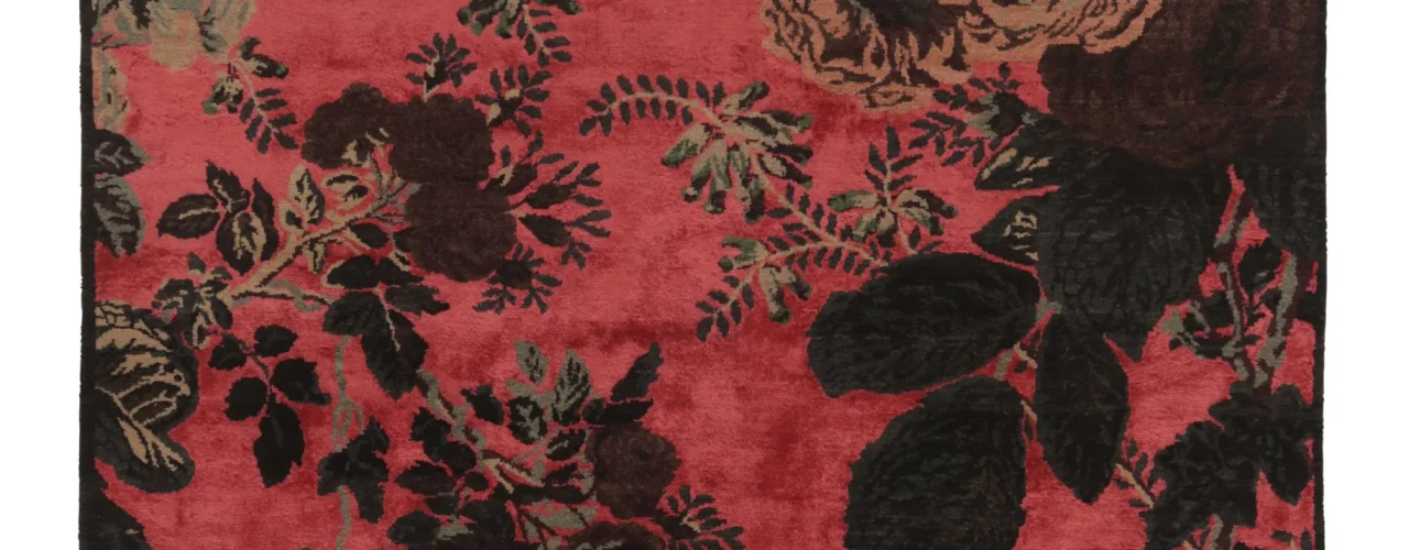 Modern Floral Rug
