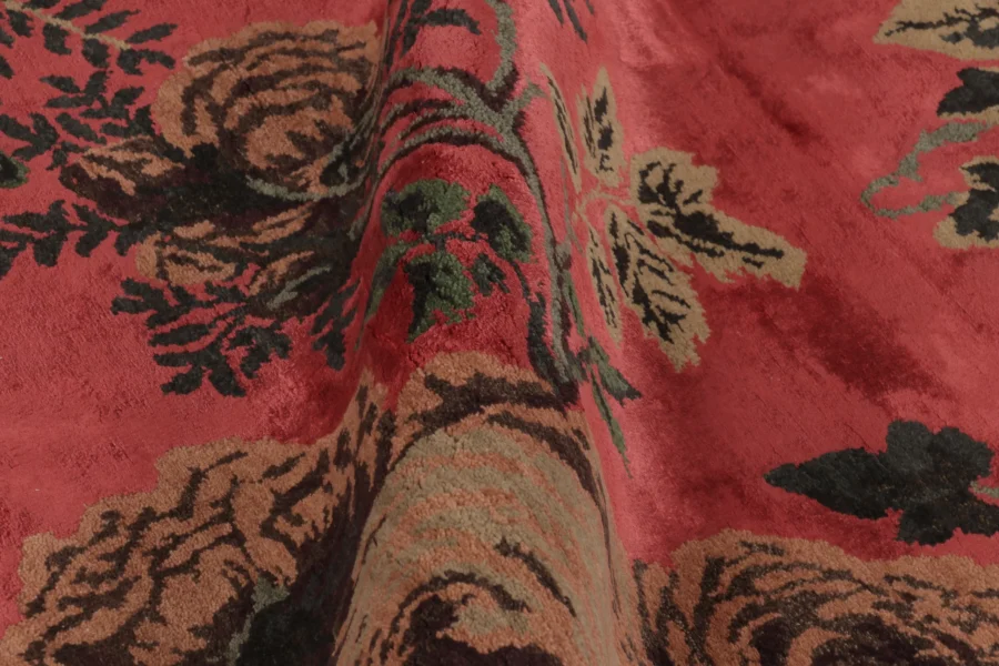 Modern Floral Rug