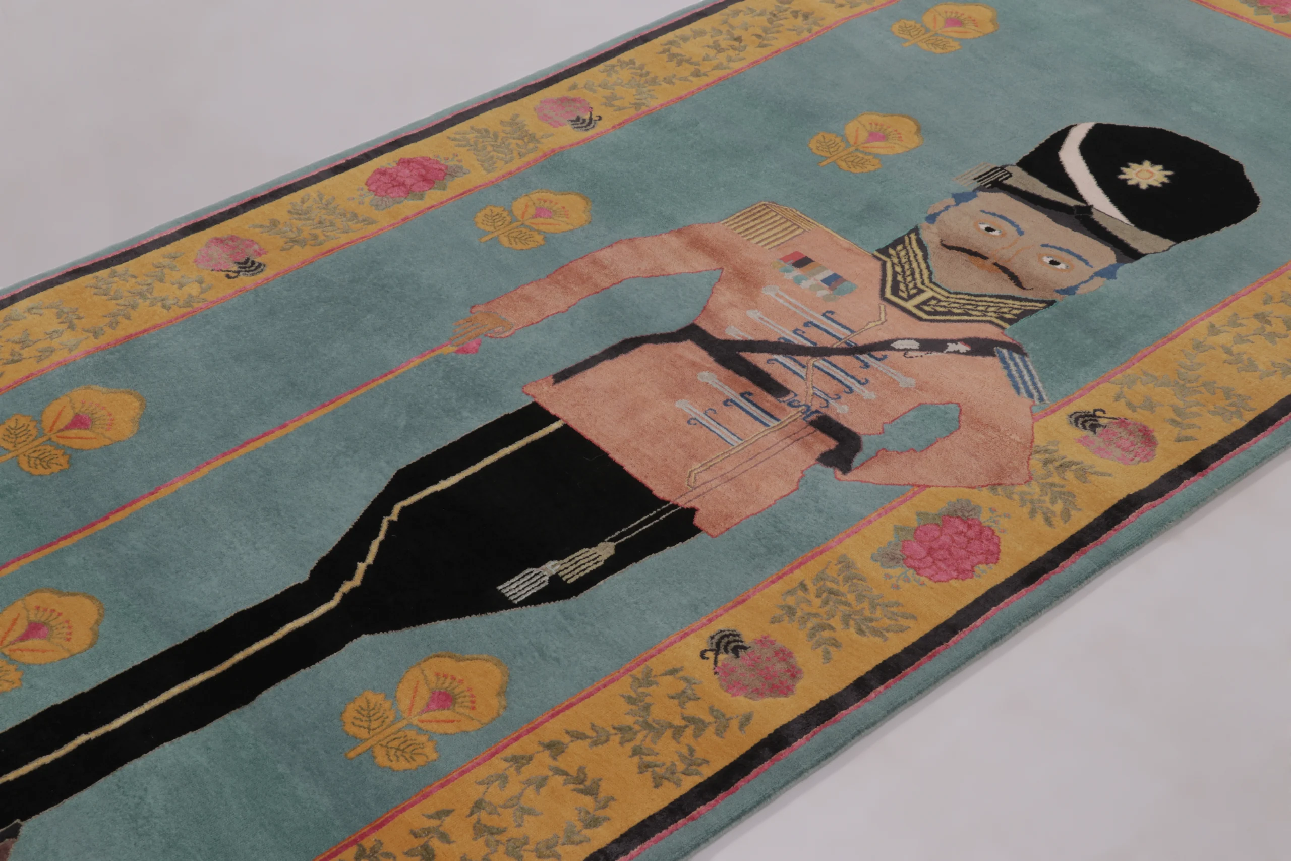 Rug & Kilim’s Modern Pictorial Runner Rug
