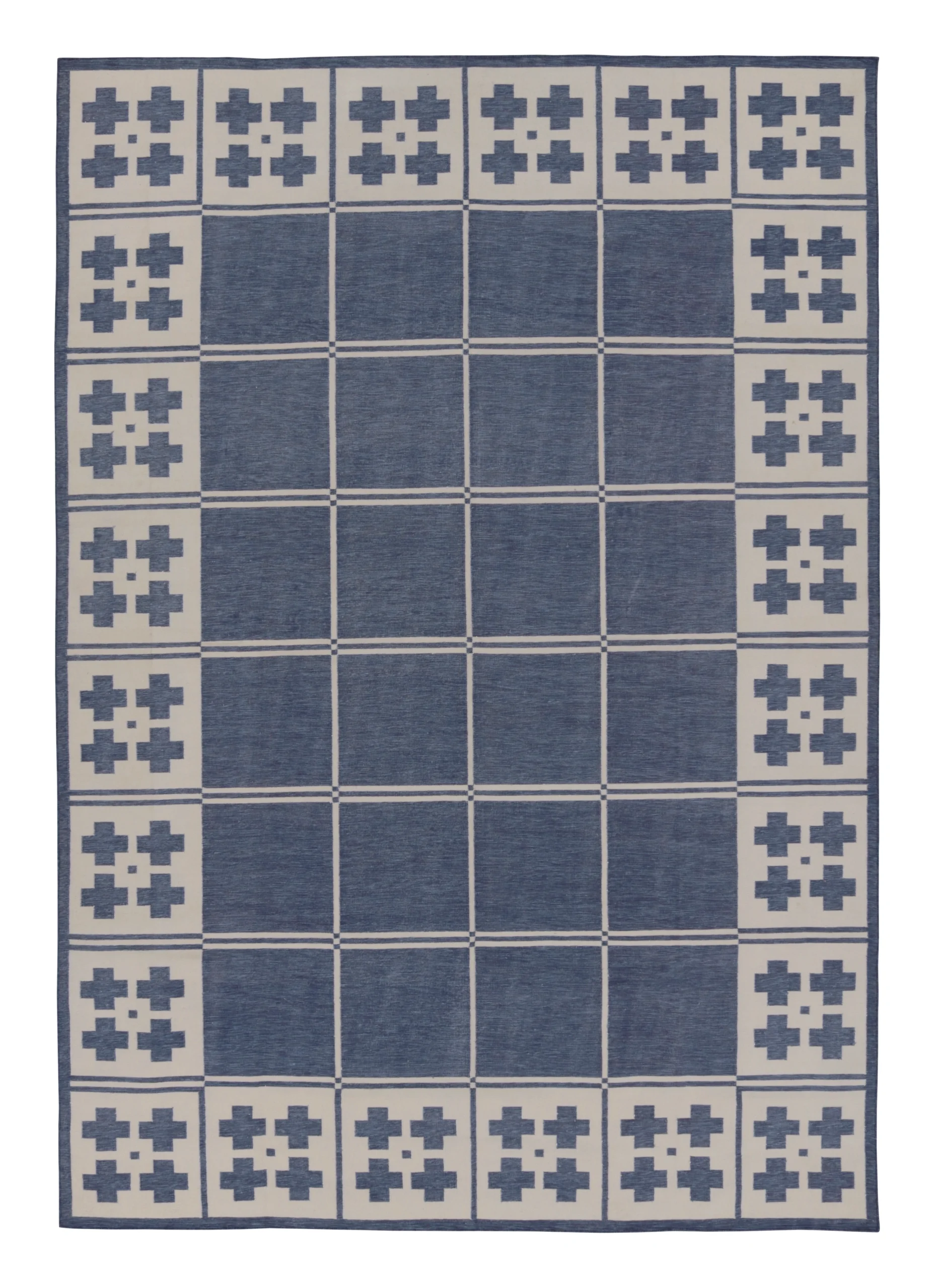 Contemporary Dhurrie Flatweave Rug