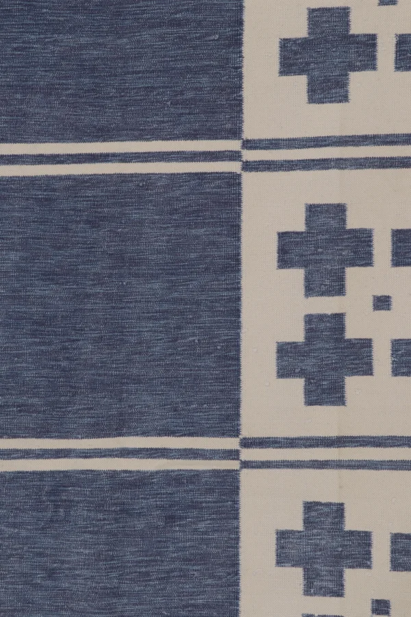 Contemporary Dhurrie Flatweave Rug