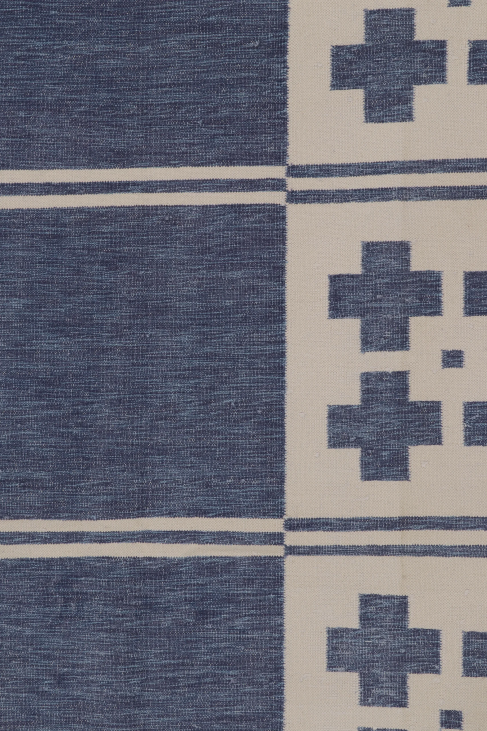 Contemporary Dhurrie Flatweave Rug