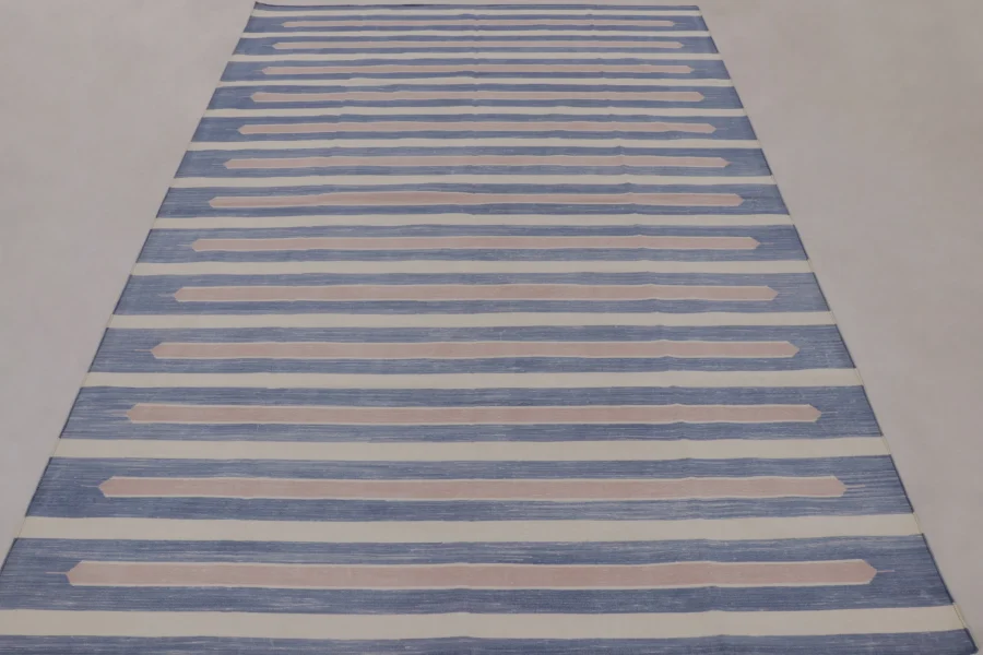 Contemporary Dhurrie Flatweave Rug