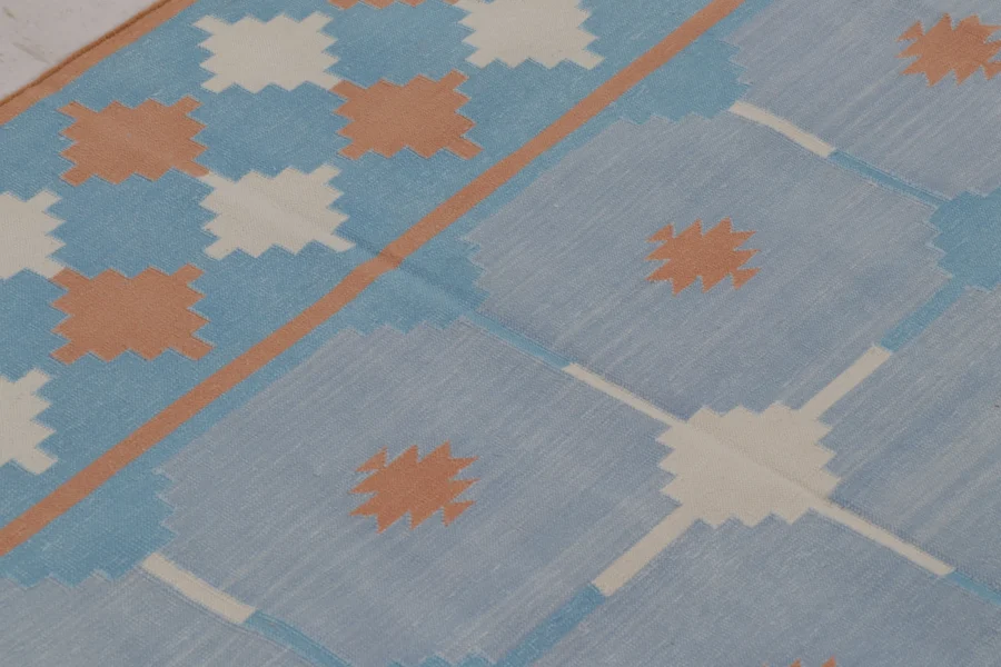 Contemporary Dhurrie Flatweave Rug
