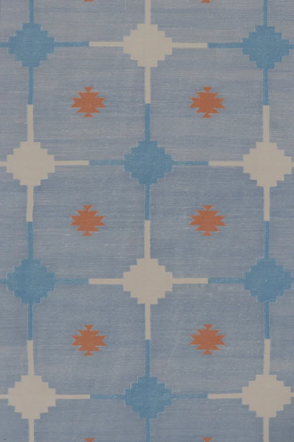 Contemporary Dhurrie Flatweave Rug