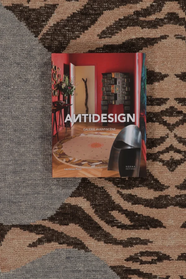 Modern Distressed Tiger Rug