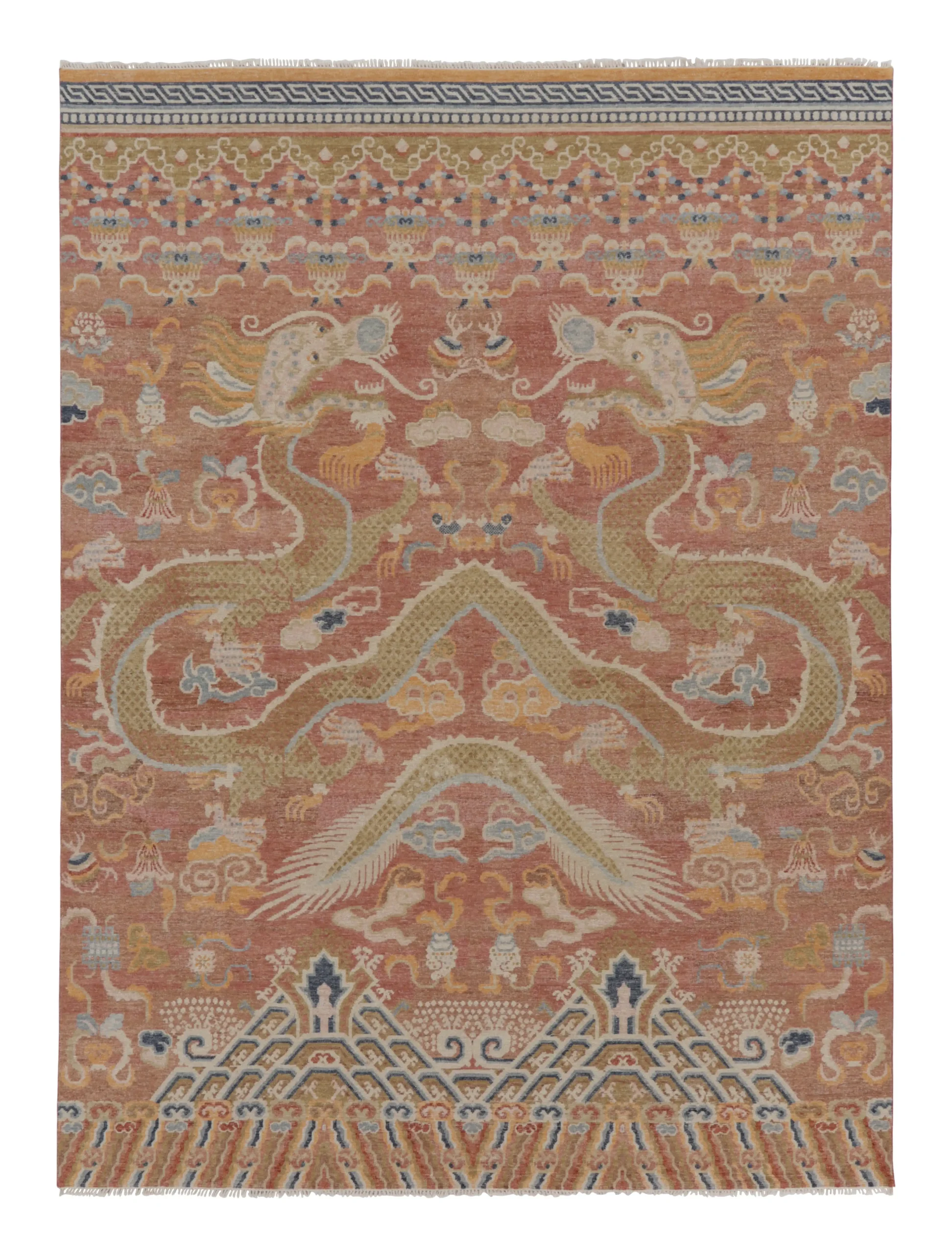 Rug & Kilim’s Distressed Dragon Rug