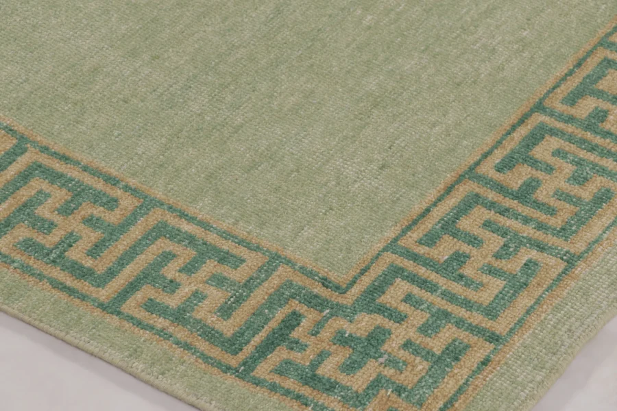 Modern Distressed Tiger Rug