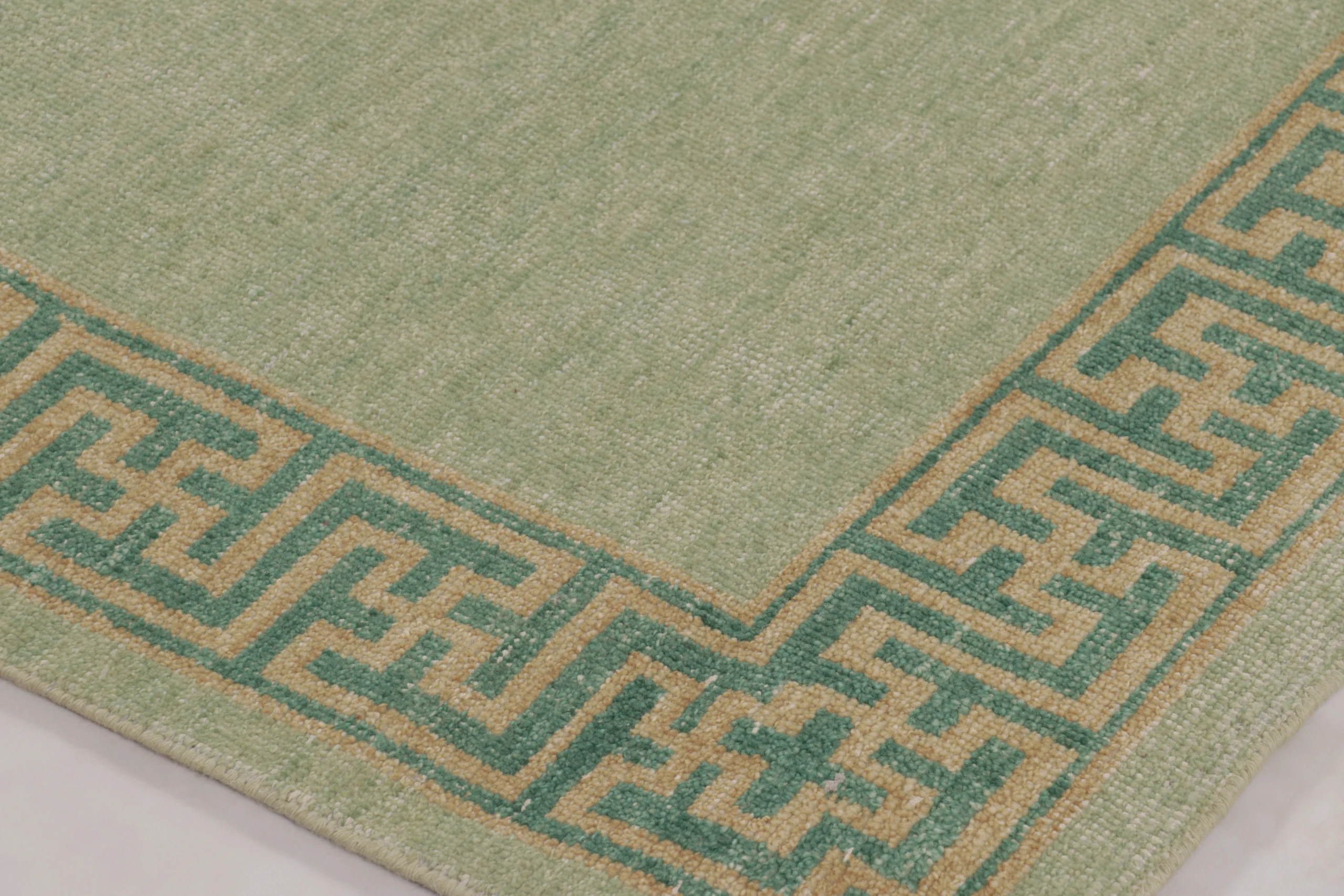 Modern Distressed Tiger Rug