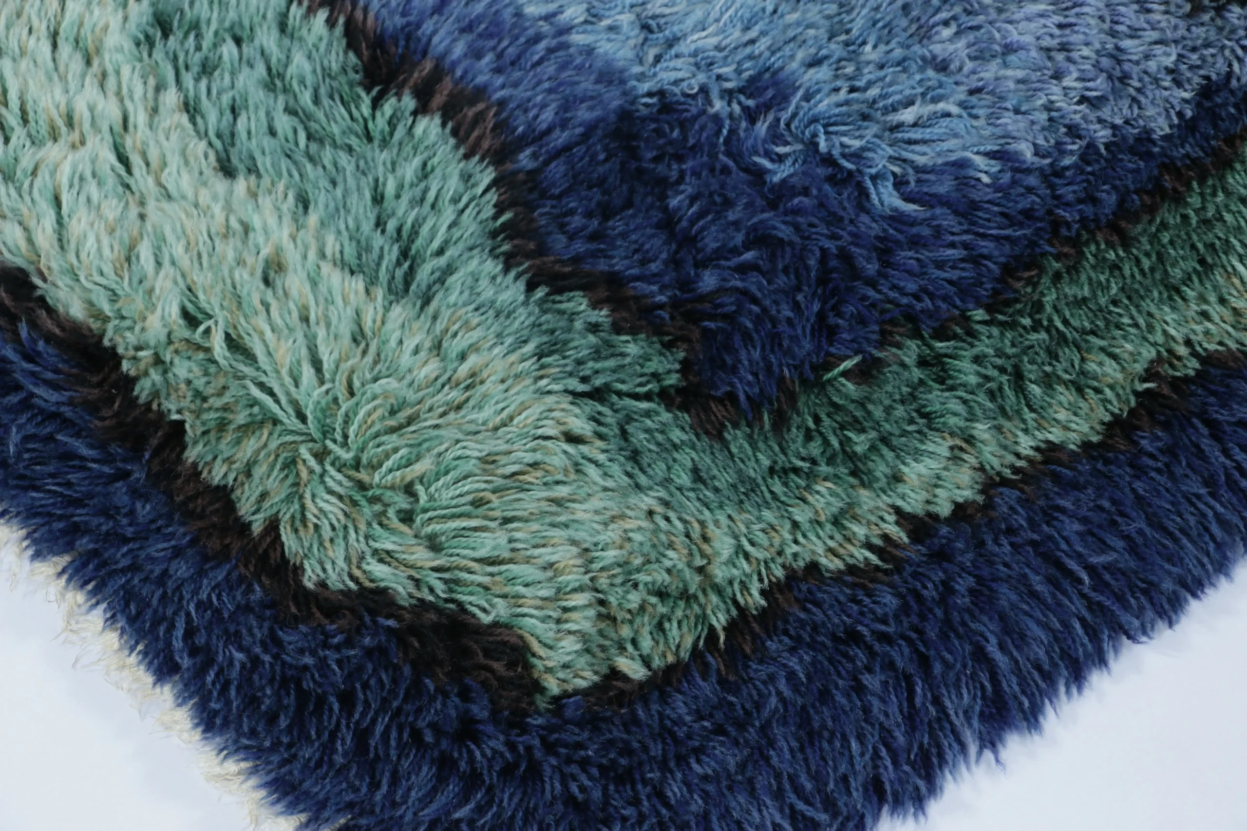 Vintage Swedish Rya Rug