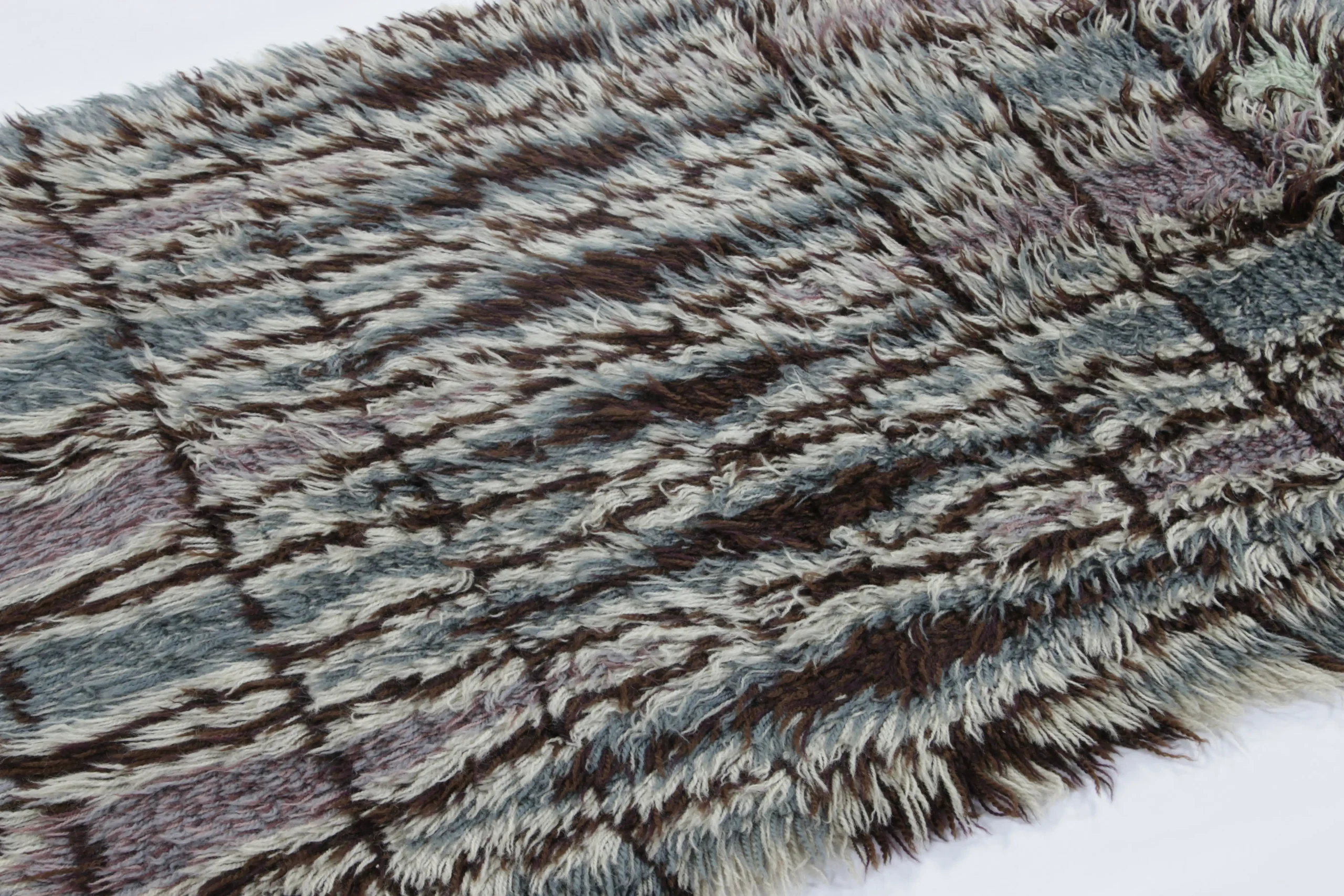 Vintage Swedish Rya Rug