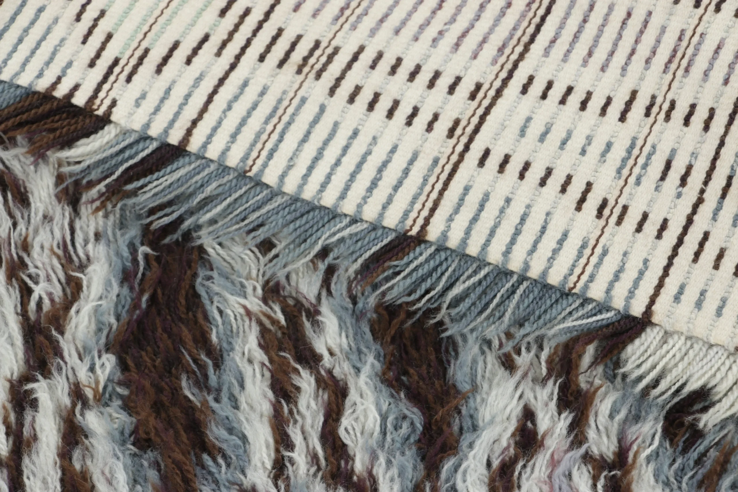 Vintage Swedish Rya Rug