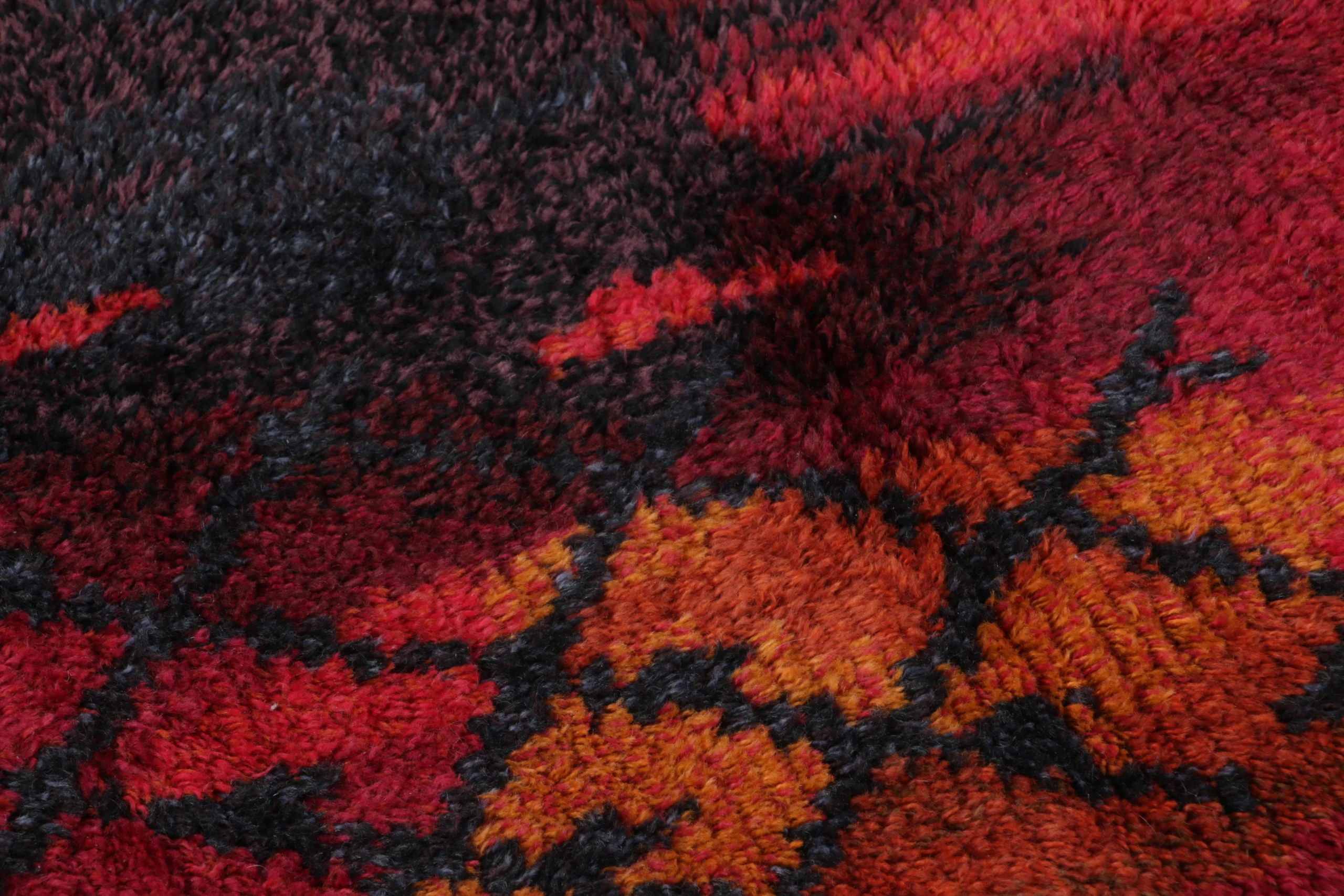 Vintage Swedish Rya Rug