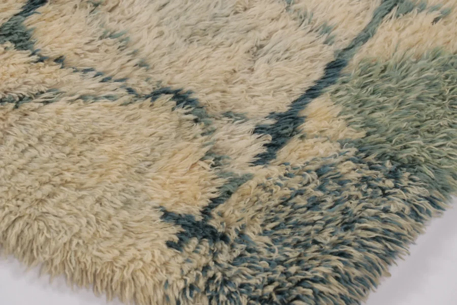 Vintage Swedish Rya Rug