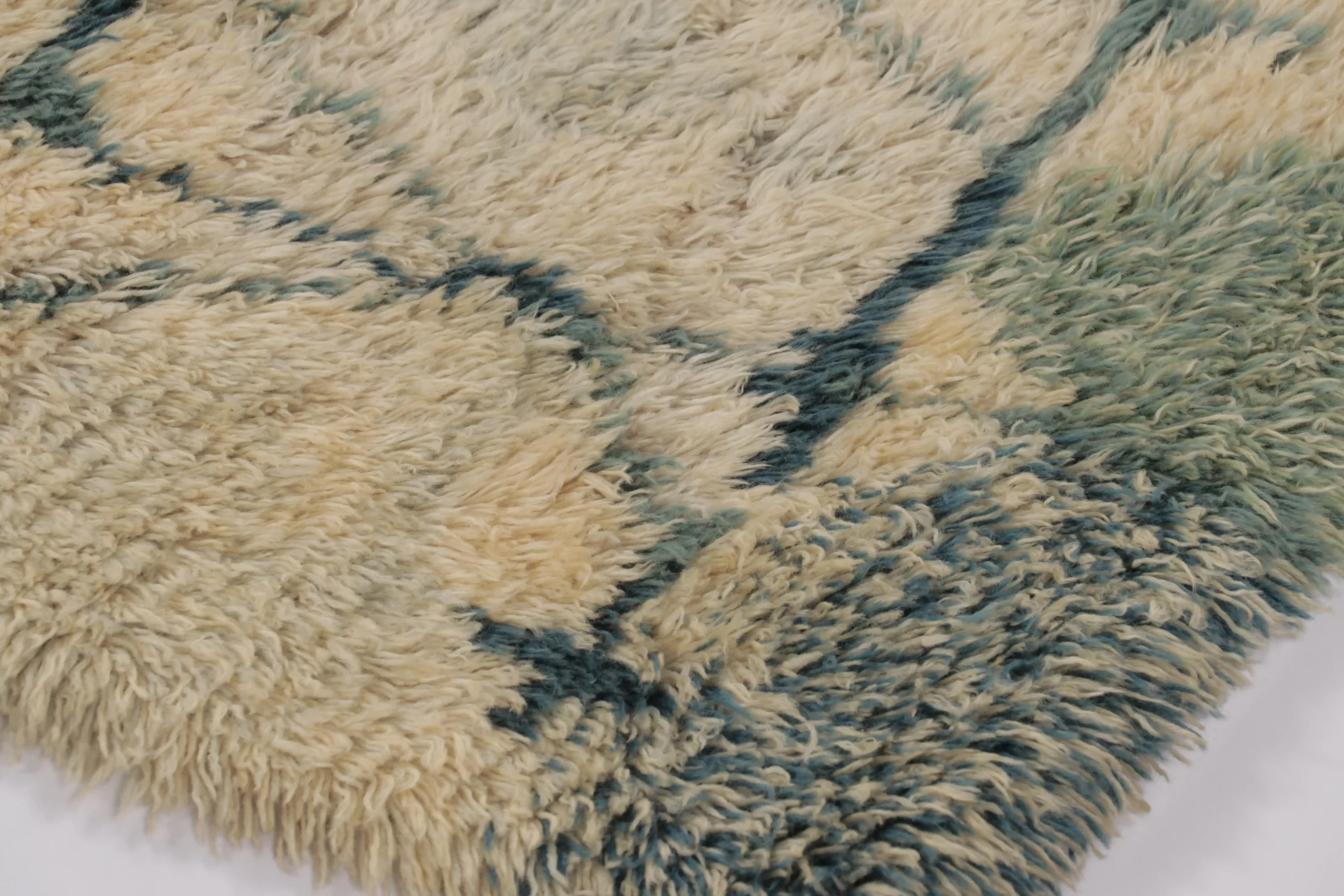Vintage Swedish Rya Rug