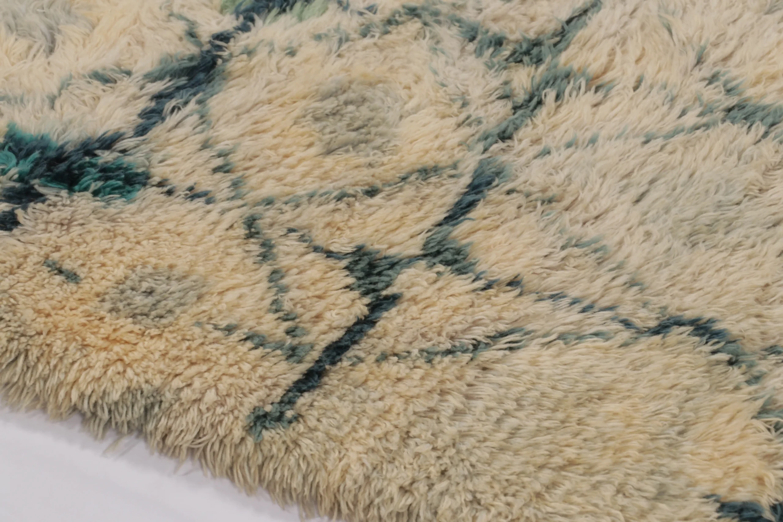 Vintage Swedish Rya Rug
