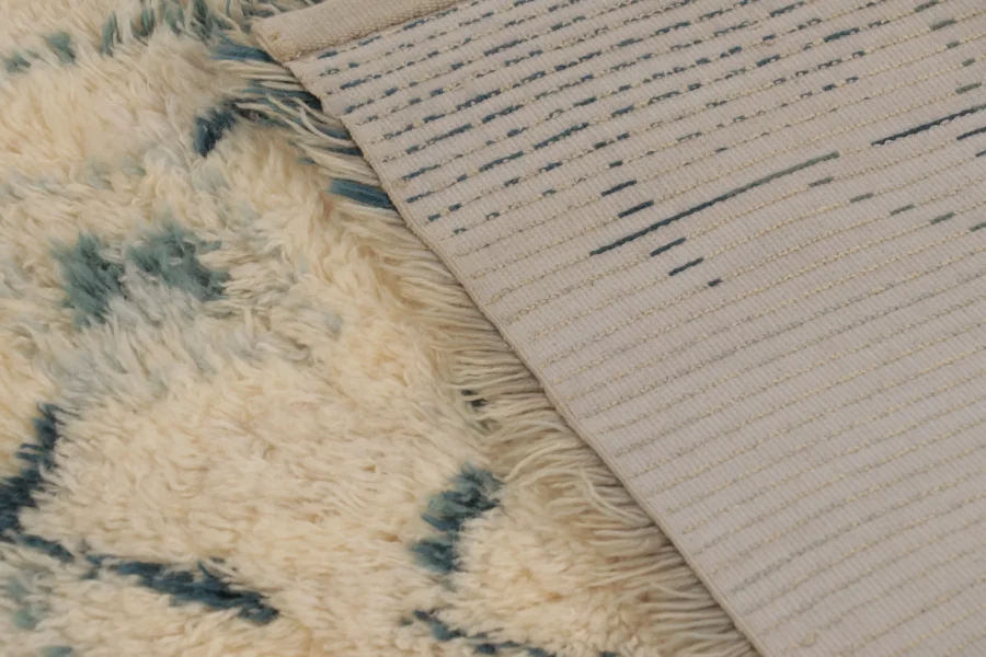 Vintage Swedish Rya Rug