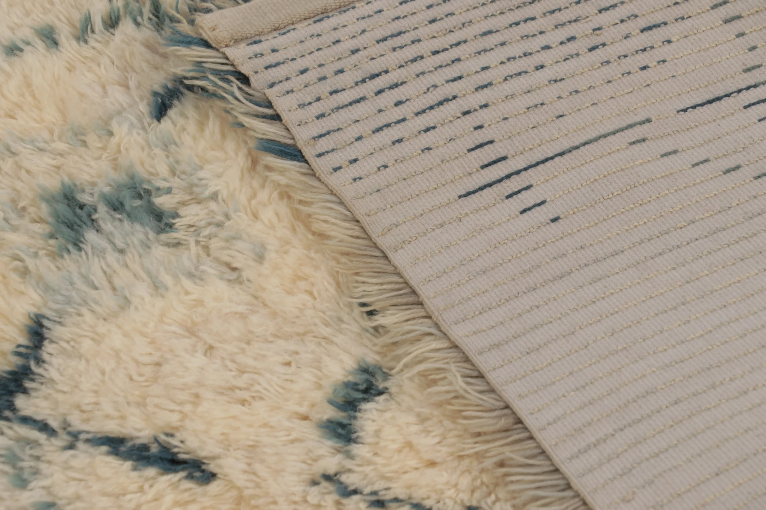 Vintage Swedish Rya Rug