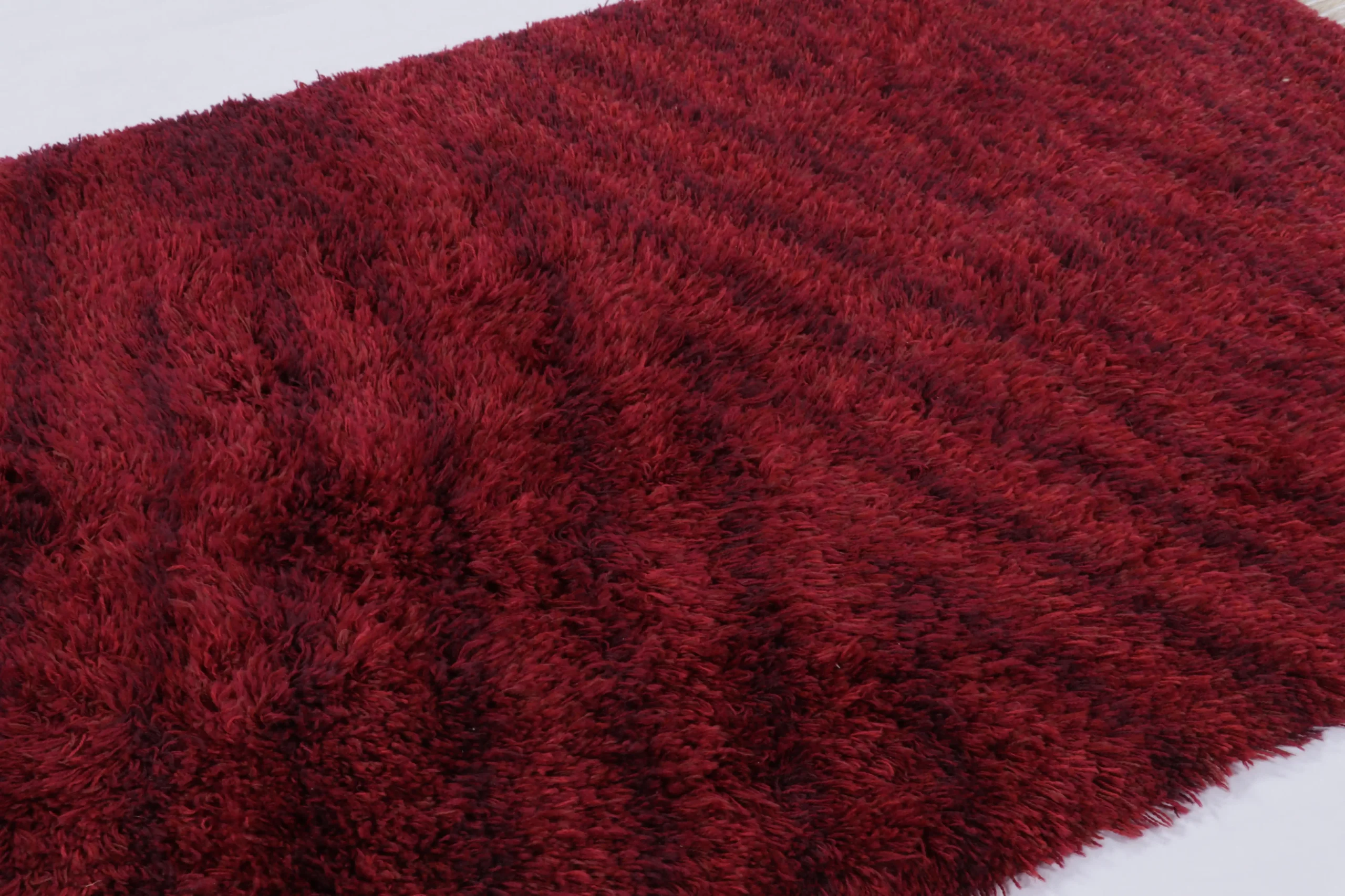 Vintage Swedish Rya Rug