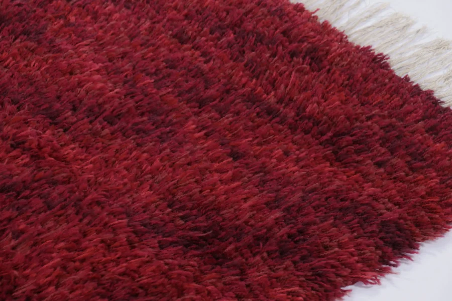 Vintage Swedish Rya Rug